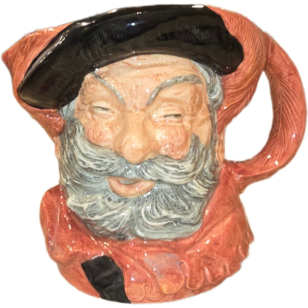 Royal Doulton Falstaff Character Jug D6287 Large Vintage 1949‎ Toby Mug England